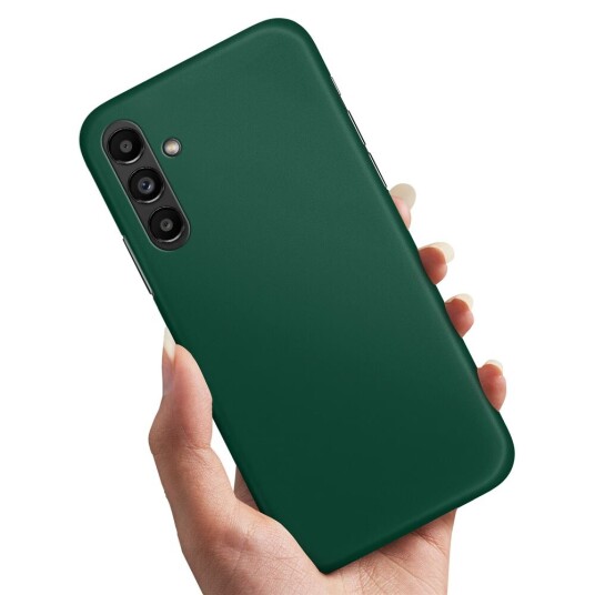 Samsung Galaxy A55 5G - Deksel/Mobildeksel Mørkegrønn