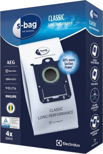 Electrolux-støvsugerpose Standard bag, 4-pk. Electrolux-støvsugerpose Standard bag, 4-pk.