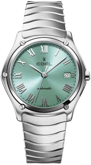 Ebel Dameklokke 1216650 Classic Grønn/Stål Ø37 mm