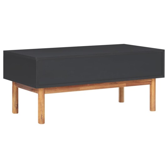 vidaXL Salongbord 90x50x40 cm heltre akasie og MDF vidaXL Salongbord 90x50x40 cm heltre akasie og MDF