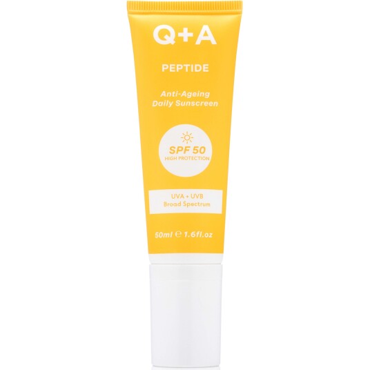 Q+A Peptide Fornyende Ansikts Solkrem SPF 50 50 ml Q+A Peptide Fornyende Ansikts Solkrem SPF 50 50 ml