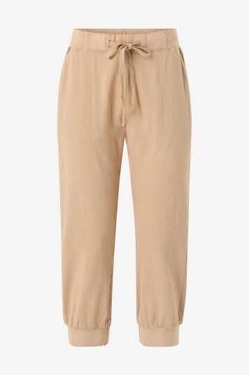 KAFFE Bukse Naya Capri Beige KAFFE Bukse Naya Capri Beige