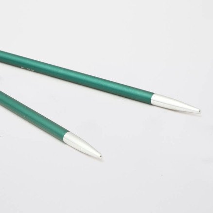 KnitPro Zing Utskiftbare Rundpinner Aluminium 13cm 3,25 mm