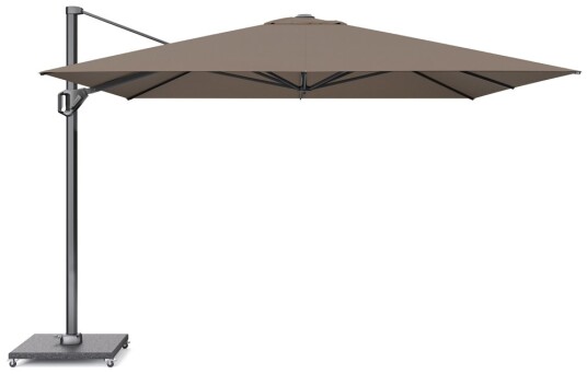 Platinum Challenger T1 parasoll Beige/grå exkl. parasollfot 3,5 x 3,5 m Beige