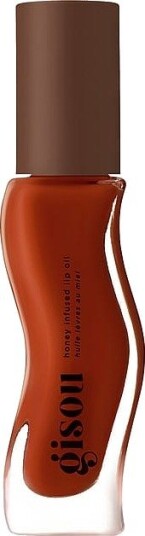 Honey Infused Lip Oil Sheer & milky dark red
