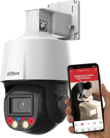 Dahua 4MP IP Kamera 2560x1440 Innendørs Utendørs Hvit Dahua 4MP IP Kamera 2560x1440 Innendørs Utendørs Hvit