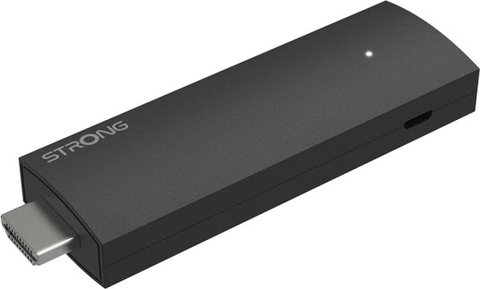 Strong Leap Una Android TV Stick 2K FHD HDMI strømmeenhet Sort Strong Leap Una Android TV Stick 2K FHD HDMI strømmeenhet Sort