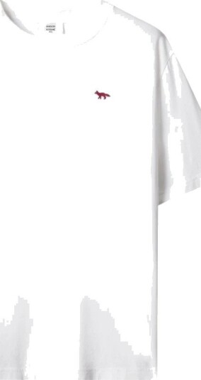 Maison Kitsuné Herre Topper Hvit S,
