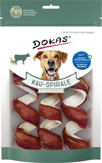 Dokas Tyggespiral Andebryst 3 Stk 110 G