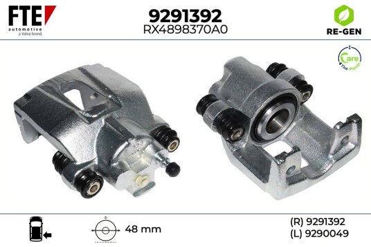 FTE 9291392 Bremsecaliper FTE 9291392 Bremsecaliper