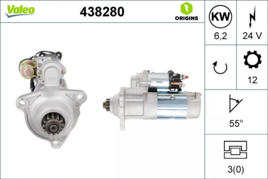 VALEO 438280 Starter
