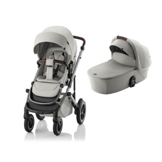 Komplett barnevogn Britax Smile 5Z Linen Grey Lux