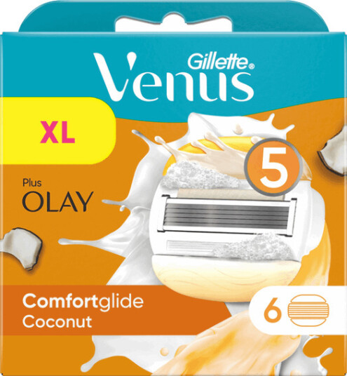 Gillette Venus Comfortglide Coconut with Olay 6 pcs Gillette Venus Comfortglide Coconut with Olay 6 pcs
