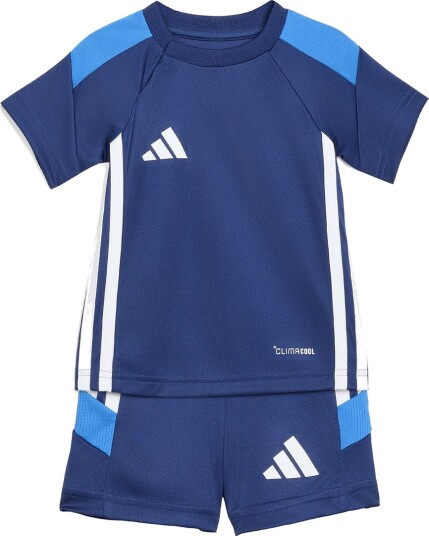 Adidas Performance Shorts Sett Tiro Dark Blue/Lys Royal/Hvit Adidas Performance 1½ år (86) Shorts Blå