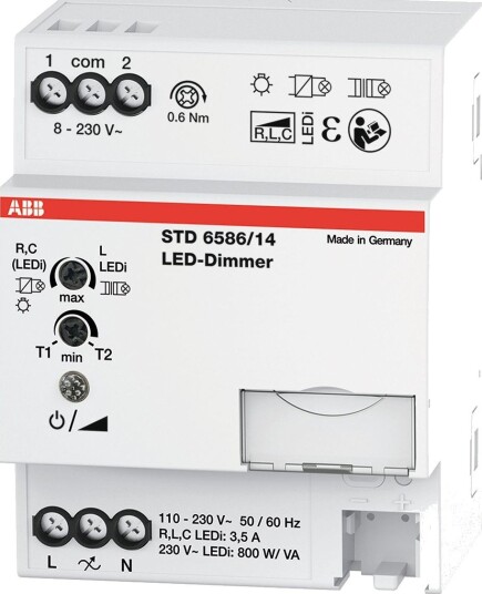 Abb Dimmer 2Cka006590A0193 Midtplate For