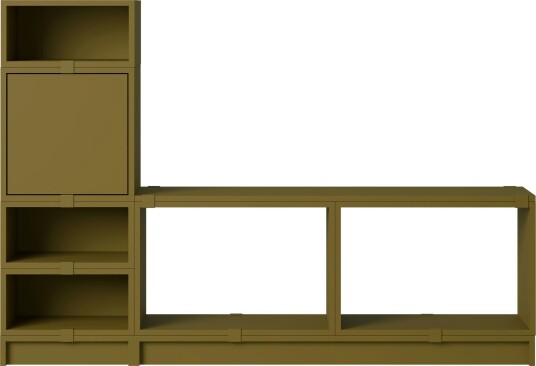 Stacked Configuration 1 Møbler til hallen Mørkegrønn