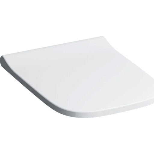 Geberit Smyle Square Toalettsete Soft Close Avtakbart Hvit