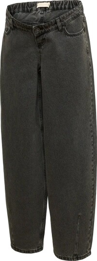 Mamalicious Mlidaho Grey Barrel Jeans   GREY DENIM   26 x 34