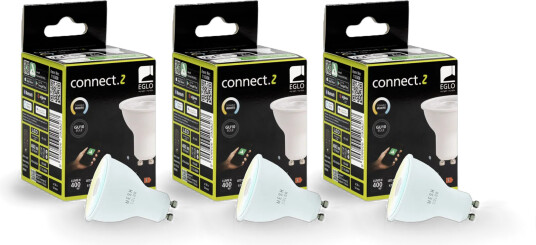 Eglo Connect Z Tunable White Gu10 Smartpære   400 Lm   3 Pak