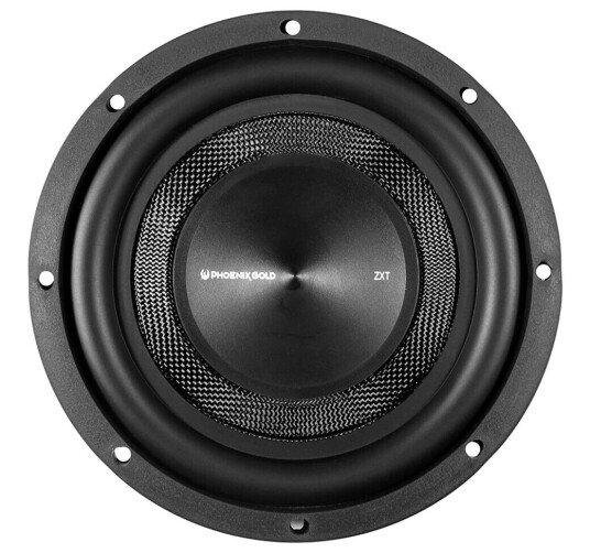 Phoenix Gold ZXT8D2 8" subwoofer slim 150W RMS, 2x2 Ohm, Slim
