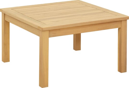vidaXL Kaffebord Lett akasie 60 x 60 x 36 cm Solid akasietre