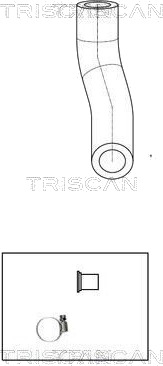 TRISCAN 8516 29069 Hydraulikkslange, styring