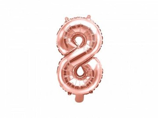 Folie 8 tall 35cm rose gold