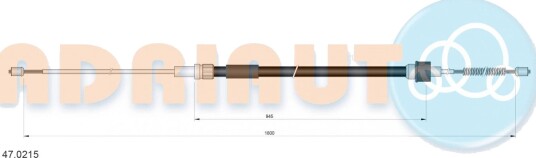 Bremsewire ADRIAUTO 47.0215