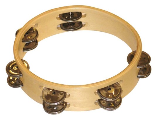 Voggy´s Tamburin i tre 21 cm