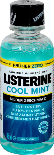 Listerine Munnvann Cool Mint Mild Reiseflaske 95 ml.