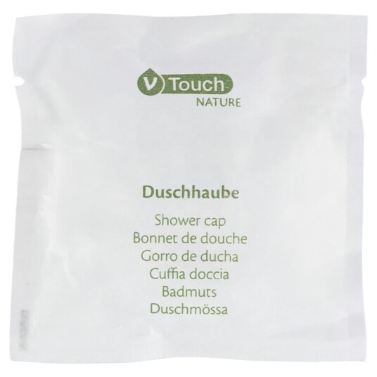 VEGA Dusjhette V-Touch Nature Transparent 50 Stykk / Forpakning VEGA Dusjhette V-Touch Nature Transparent 50 Stykk / Forpakning