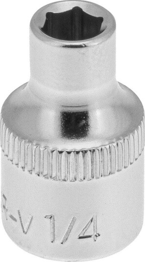 PELA 562474 Pipe Drivstørrelse 3/8", 6-Kant, Kort 1/4"