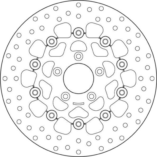 BREMBO 78B40891 Bremseskive