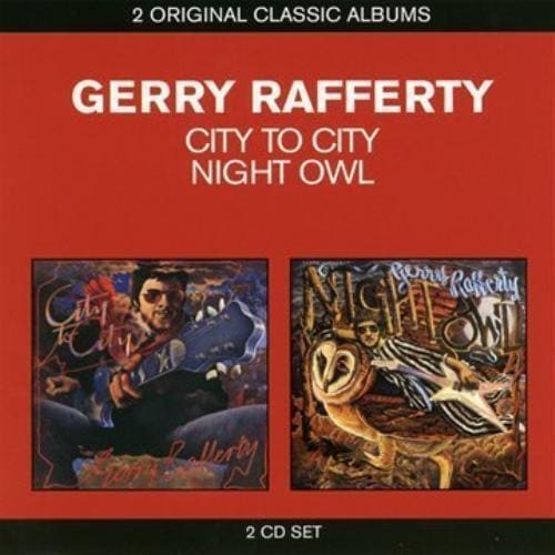 MediaTronixs Gerry Rafferty : City to City/Night Owl: City to City/Night Owl CD Box Set 2 Pre-Owned