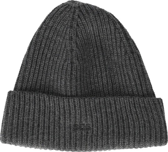 SOS Girdwood Wool Beanie - DARK GREY MELANGE - One Size