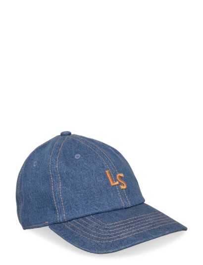 Levi"s® Ls Monogram Cap Indigo Mid Was Blue ONE SIZE Levi"s® Ls Monogram Cap Indigo Mid Was Blue ONE SIZE