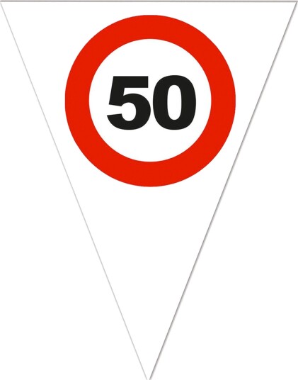 Espa Vimpelgirlander Trafikkskilt 50 5m 10 flags 84487