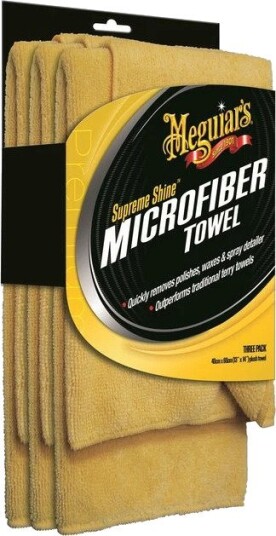 Meguiar's Supreme Shine Mikrofiberkluter - 3 stk