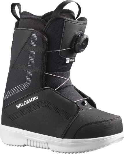 Salomon Juniors' Project Boa Black/Black/White Black / Black / White 21.5