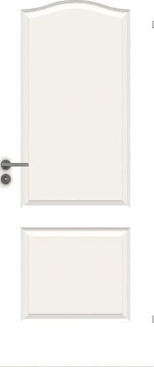Swedoor Dørbl Style 02b 7x20 Klassisk Hvit