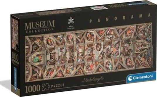 Clementoni Puzzle Panorama HQC Standard Vatican Museums 1000 pieces 2D Puslespill