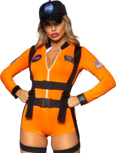 Sexy Nasa Space Commander Kostyme til Dame