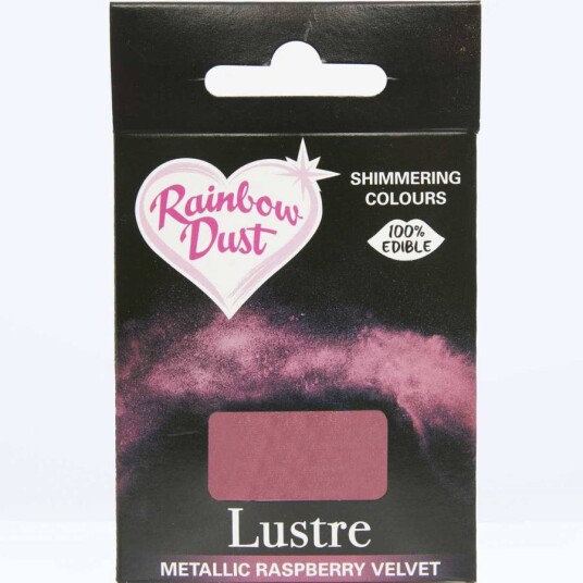 Edible Lustre Metallic Raspberry Velvet 3g Edible Lustre Metallic Raspberry Velvet 3g
