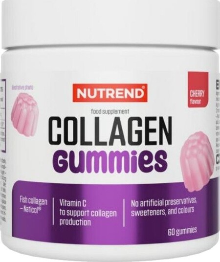 Collagen Gummies med kirsebær 700 mg – 60 stk Naticol