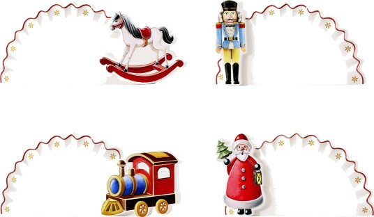 Villeroy & Boch Toy"s Delight Bordkort Porselen 4 stk