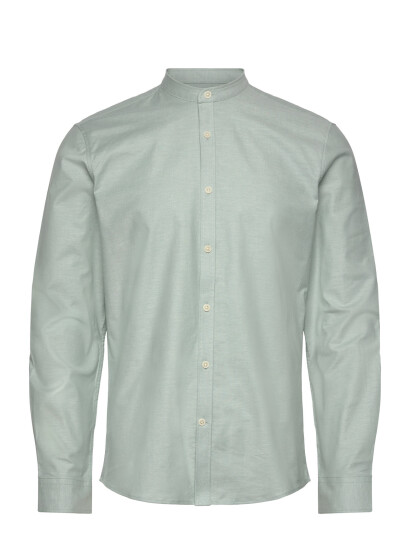 Lindbergh Oxford Superflex Shirt L/S Green S Lindbergh Oxford Superflex Shirt L/S Green S