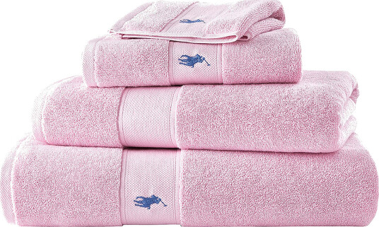 Ralph Lauren Home Poloplay Wash Towel - Pink - 33X33CM Ralph Lauren Home Poloplay Wash Towel - Pink - 33X33CM