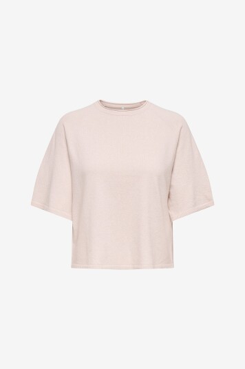 Only Carmakoma Pullover carLoyal 2/4 O neck Grå