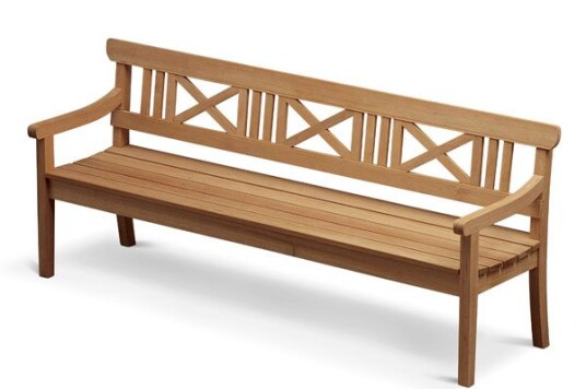 Skagerak Drachmann 4 seters sofa i teak