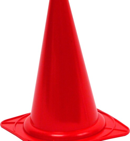 Markeringskjegle Rød 28 cm Markeringskjegle Rød 28 cm